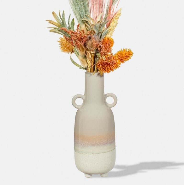 Miss Melody liten ryggsäck med batikdesign